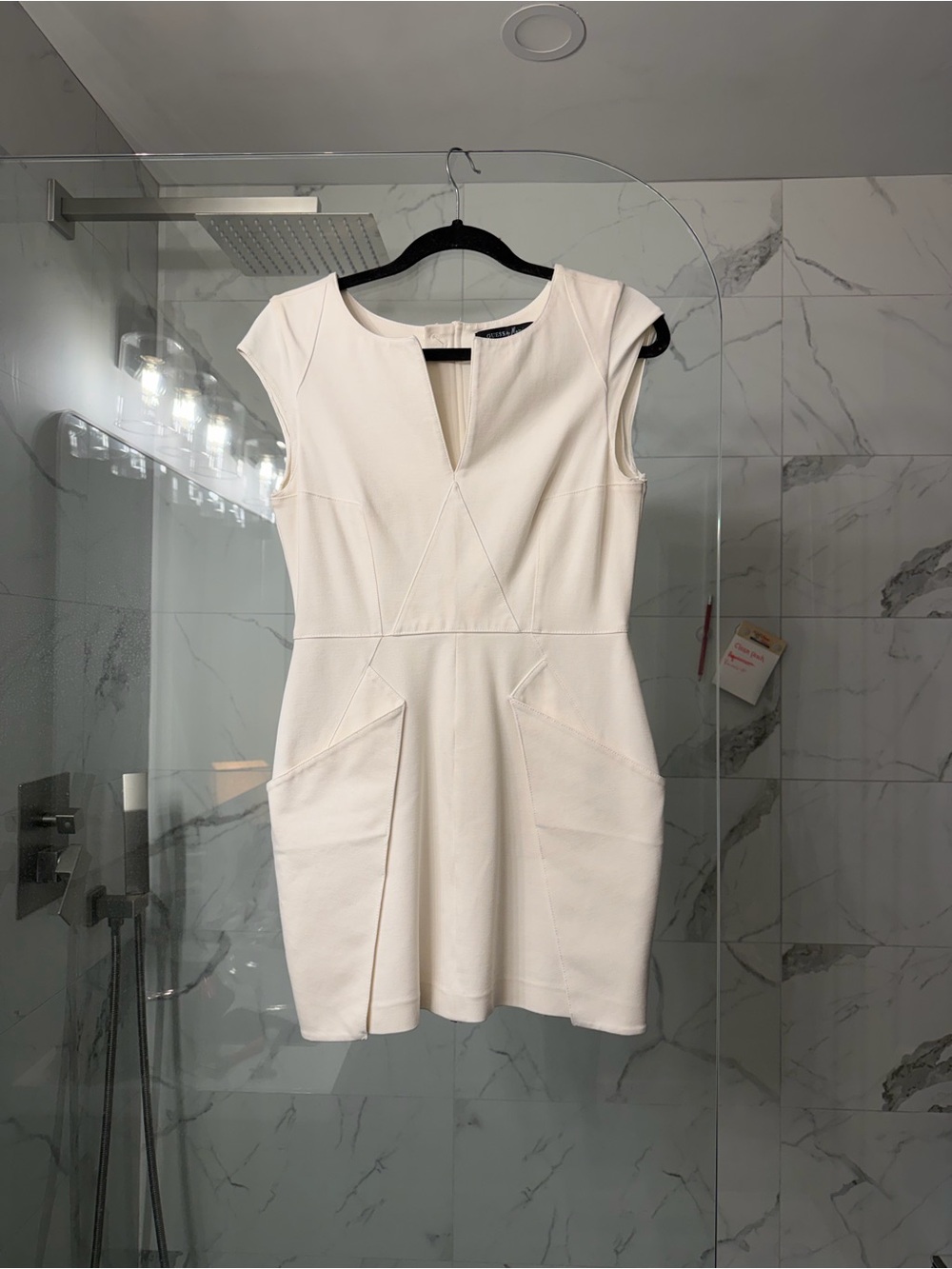 Guess by Marciano Cap-Sleeve Sculpted Mini Dress